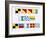 Signal Flags, Spelling Look and Learn-Escott-Framed Giclee Print