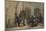 Signare et serviteurs à Gorée-Edouard Auguste Nousveaux-Mounted Giclee Print
