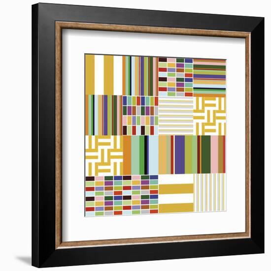 Signature Graphic-Dan Bleier-Framed Art Print