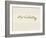 Signature of Ludvig Van Beethoven-Ludwig Van Beethoven-Framed Giclee Print