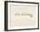 Signature of Ludvig Van Beethoven-Ludwig Van Beethoven-Framed Giclee Print