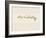 Signature of Ludvig Van Beethoven-Ludwig Van Beethoven-Framed Giclee Print