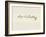 Signature of Ludvig Van Beethoven-Ludwig Van Beethoven-Framed Giclee Print