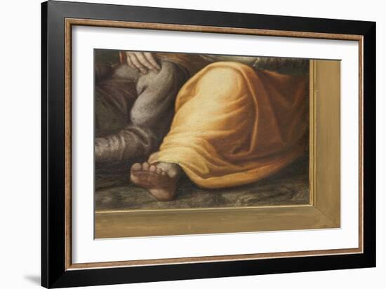 Signature of the Artist, Crucifixion-Lavinia Fontana-Framed Giclee Print