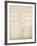 Signature Page of the Constitution of the United States of America, 1787-null-Framed Art Print