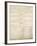 Signature Page of the Constitution of the United States of America, 1787-null-Framed Art Print