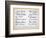 Signatures of the Pilgrim Fathers on the 'Mayflower Compact' of 1620 (Litho)-American-Framed Giclee Print