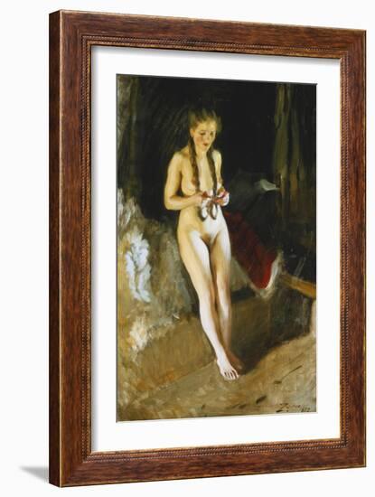 Signe, 1912-Anders Leonard Zorn-Framed Giclee Print