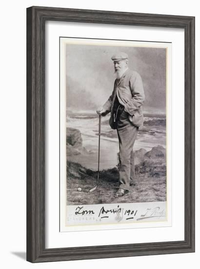 Signed photograph of Tom Morris, British, 1901-Unknown-Framed Giclee Print