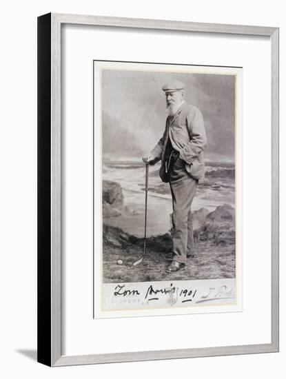 Signed photograph of Tom Morris, British, 1901-Unknown-Framed Giclee Print