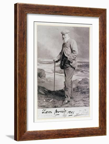 Signed photograph of Tom Morris, British, 1901-Unknown-Framed Giclee Print