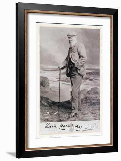 Signed photograph of Tom Morris, British, 1901-Unknown-Framed Giclee Print