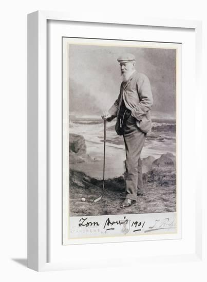 Signed photograph of Tom Morris, British, 1901-Unknown-Framed Giclee Print