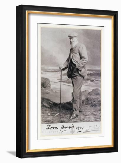 Signed photograph of Tom Morris, British, 1901-Unknown-Framed Giclee Print