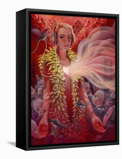 Signed-Aaron Jasinski-Framed Stretched Canvas