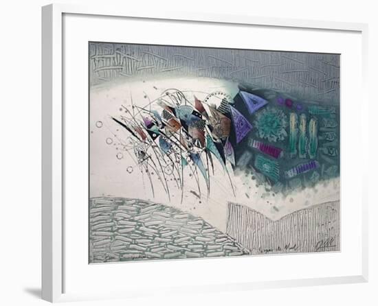 Signes De Nuit-Georges Dussau-Framed Limited Edition