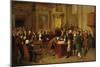 Signing of the Declaration of Independence-Arturo Michelena-Mounted Giclee Print