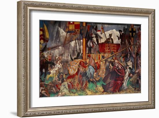 Signing of the Magna Carta, 1215-Charles Sims-Framed Giclee Print