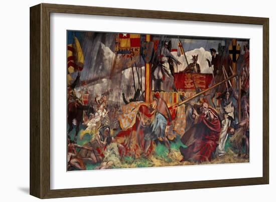 Signing of the Magna Carta, 1215-Charles Sims-Framed Giclee Print