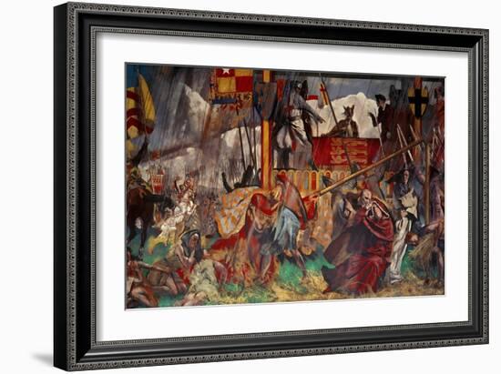 Signing of the Magna Carta, 1215-Charles Sims-Framed Giclee Print