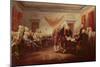 Signing the Declaration of Independence, 4th July 1776, C.1817-John Trumbull-Mounted Giclee Print