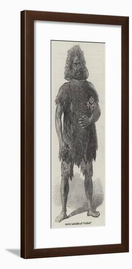 Signor Lablache as Caliban-null-Framed Giclee Print