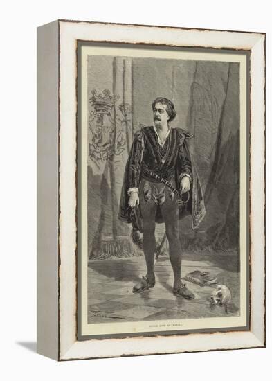 Signor Rossi as Hamlet-null-Framed Premier Image Canvas