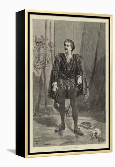 Signor Rossi as Hamlet-null-Framed Premier Image Canvas