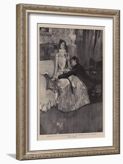 Signora Duse as Silvia Settala in La Gioconda at the Lyceum-Frank Craig-Framed Giclee Print