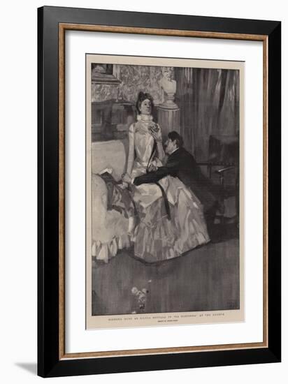 Signora Duse as Silvia Settala in La Gioconda at the Lyceum-Frank Craig-Framed Giclee Print