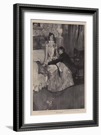 Signora Duse as Silvia Settala in La Gioconda at the Lyceum-Frank Craig-Framed Giclee Print