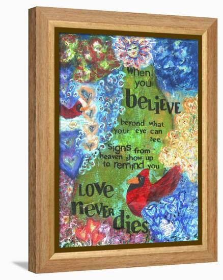 Signs From Heaven-Cherie Burbach-Framed Stretched Canvas