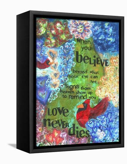 Signs From Heaven-Cherie Burbach-Framed Stretched Canvas