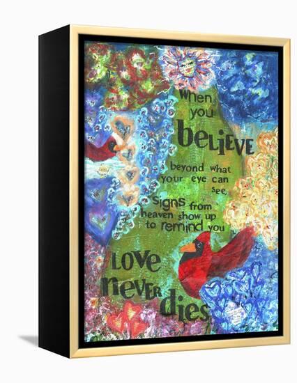 Signs From Heaven-Cherie Burbach-Framed Stretched Canvas