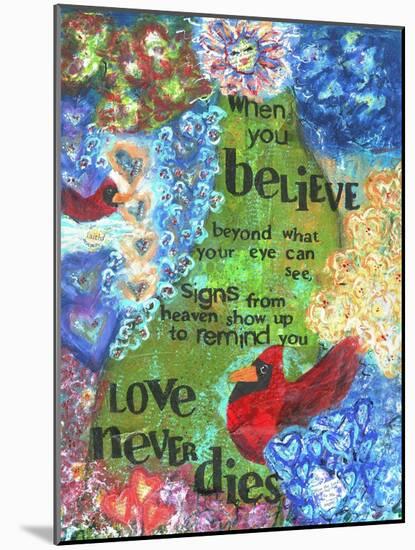 Signs From Heaven-Cherie Burbach-Mounted Art Print