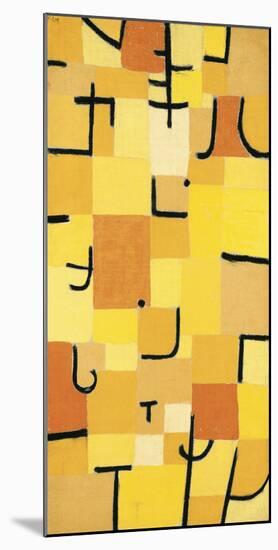 Signs in Yellow-Paul Klee-Mounted Giclee Print