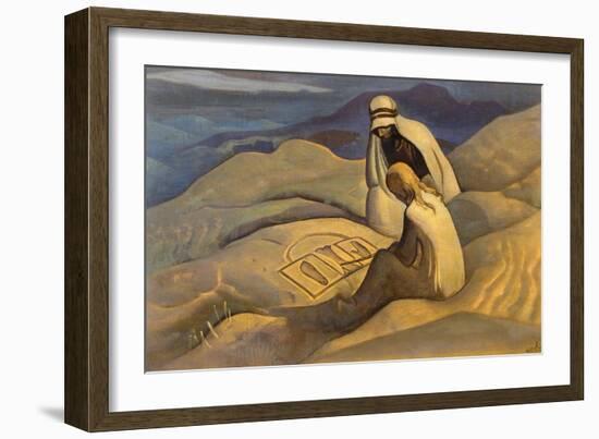 Signs of Christ, 1924-Nicholas Roerich-Framed Giclee Print