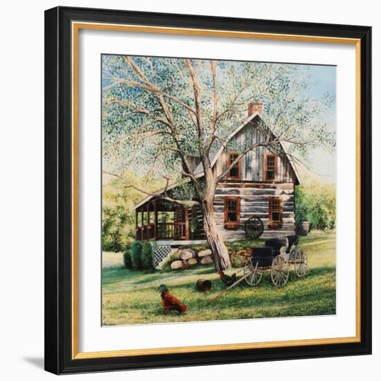 Signs of Spring - Circle-Kevin Dodds-Framed Giclee Print