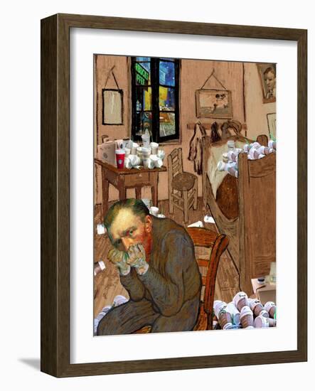 Signs of Substance Abuse-Barry Kite-Framed Art Print