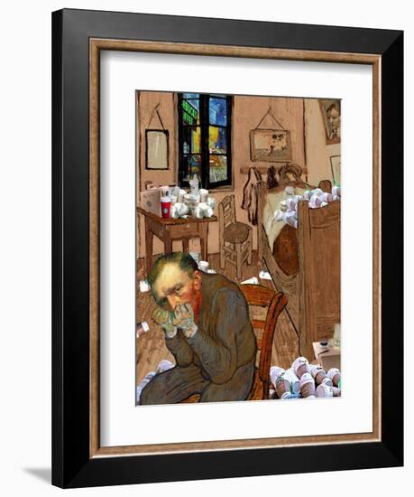 Signs of Substance Abuse-Barry Kite-Framed Premium Giclee Print