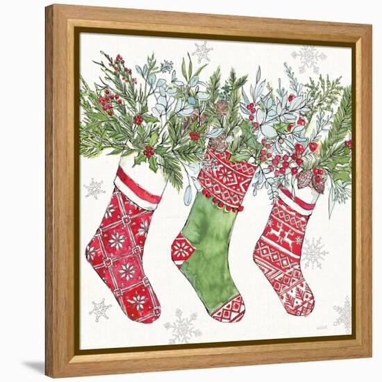 Signs of the Season IV-Anne Tavoletti-Framed Stretched Canvas