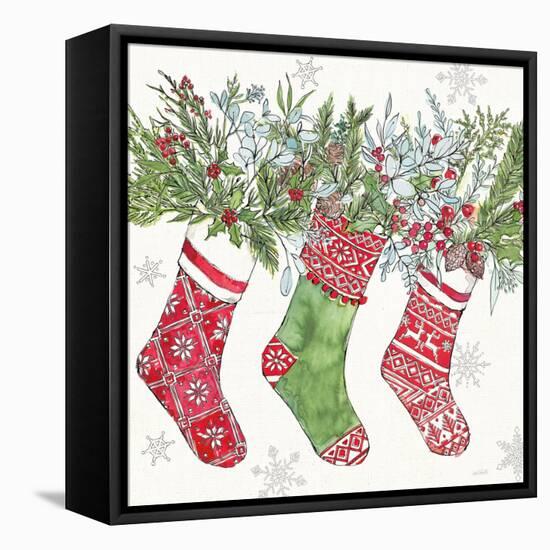 Signs of the Season IV-Anne Tavoletti-Framed Stretched Canvas