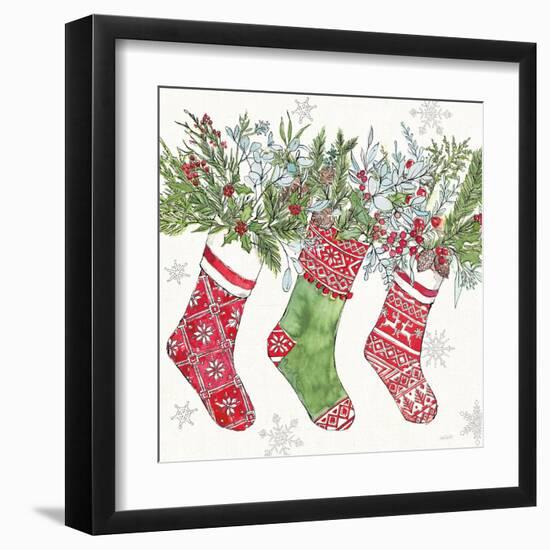 Signs of the Season IV-Anne Tavoletti-Framed Art Print