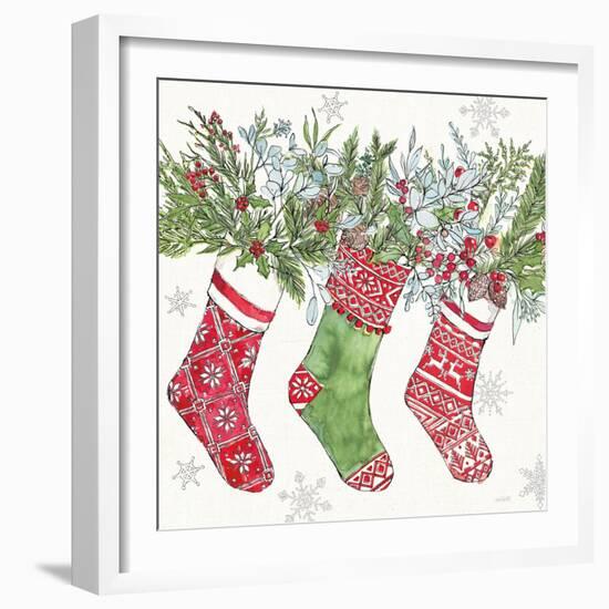 Signs of the Season IV-Anne Tavoletti-Framed Art Print