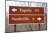 Signs to Tupelo and Nashville-Joseph Sohm-Mounted Photographic Print