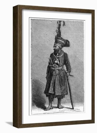 Sikh Chief, 1886-null-Framed Giclee Print