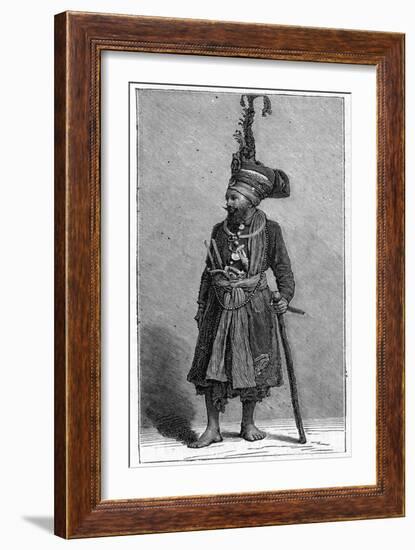 Sikh Chief, 1886-null-Framed Giclee Print