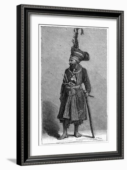 Sikh Chief, 1886-null-Framed Giclee Print