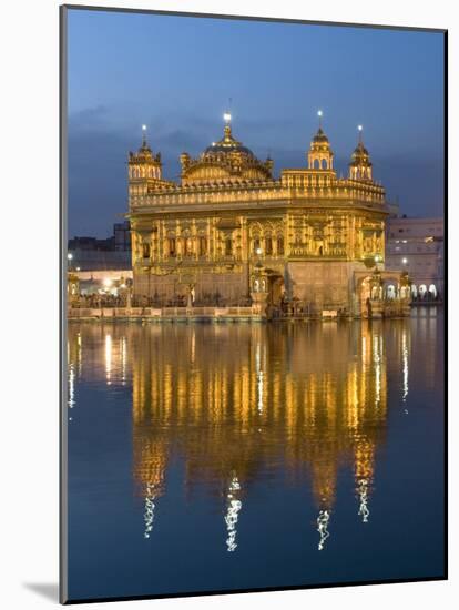 Sikh Golden Temple of Amritsar, Punjab, India-Michele Falzone-Mounted Photographic Print