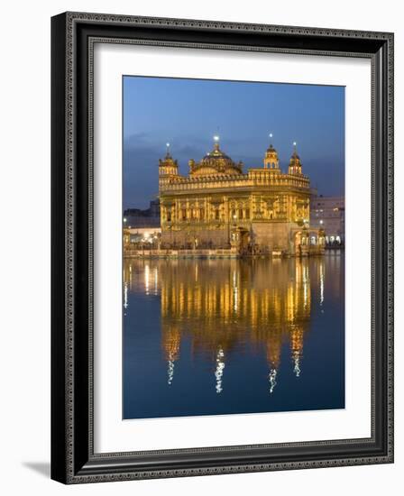 Sikh Golden Temple of Amritsar, Punjab, India-Michele Falzone-Framed Photographic Print